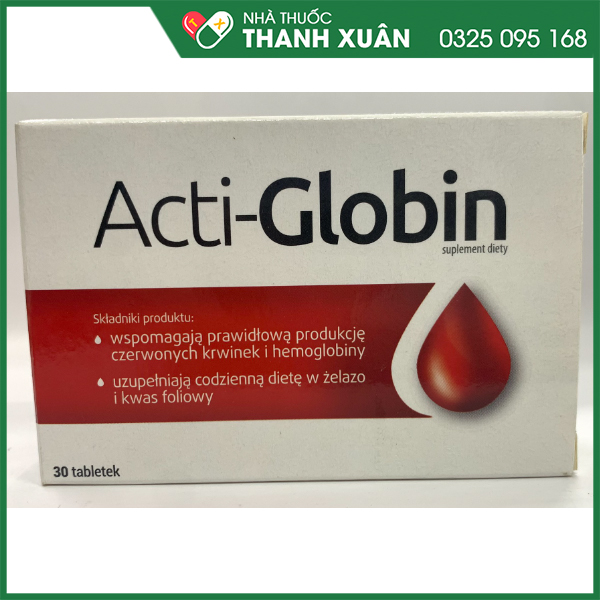 Acti - Globin giảm nguy cơ thiếu máu